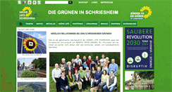 Desktop Screenshot of gruene-schriesheim.de